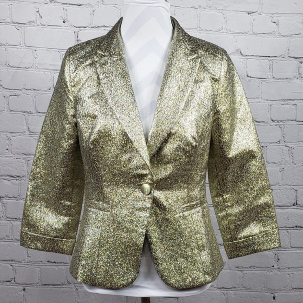 Karlie Size Medium Gold Jacket